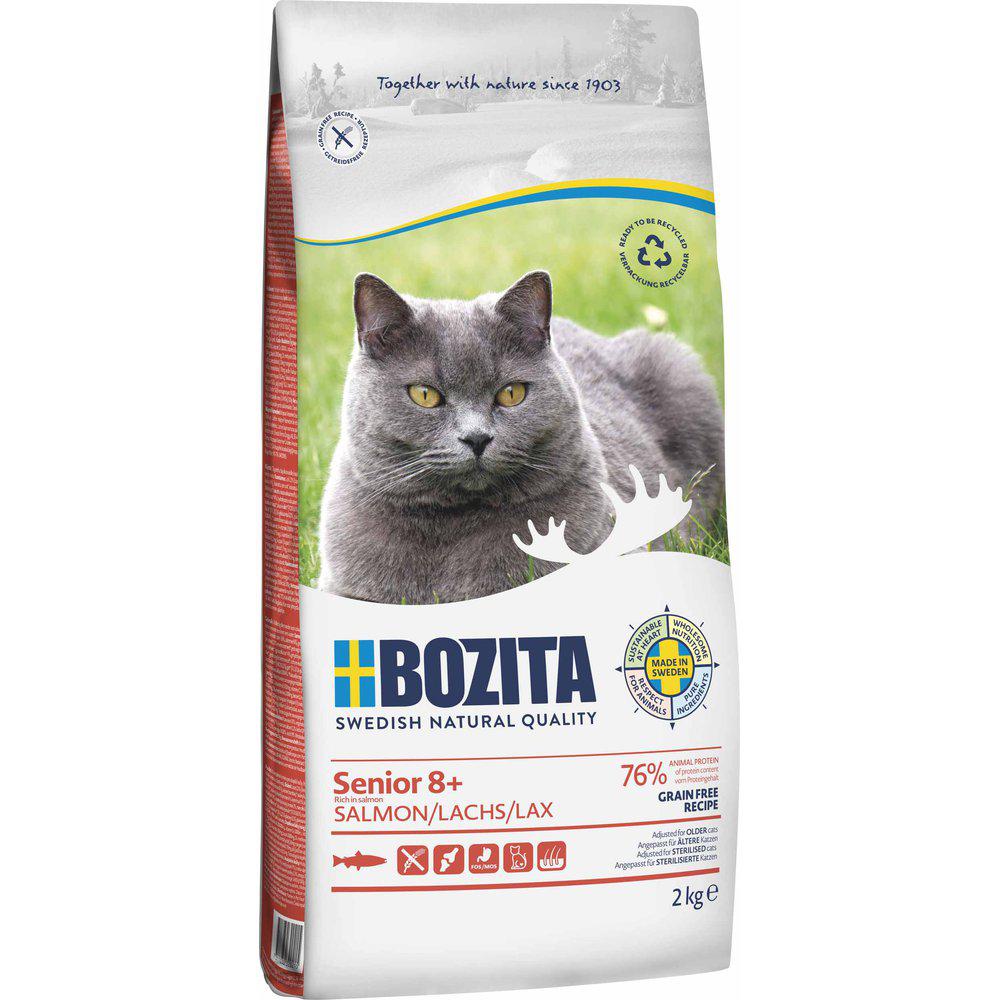 Bozita Grain Free Senior 8+ Salmon 2kg