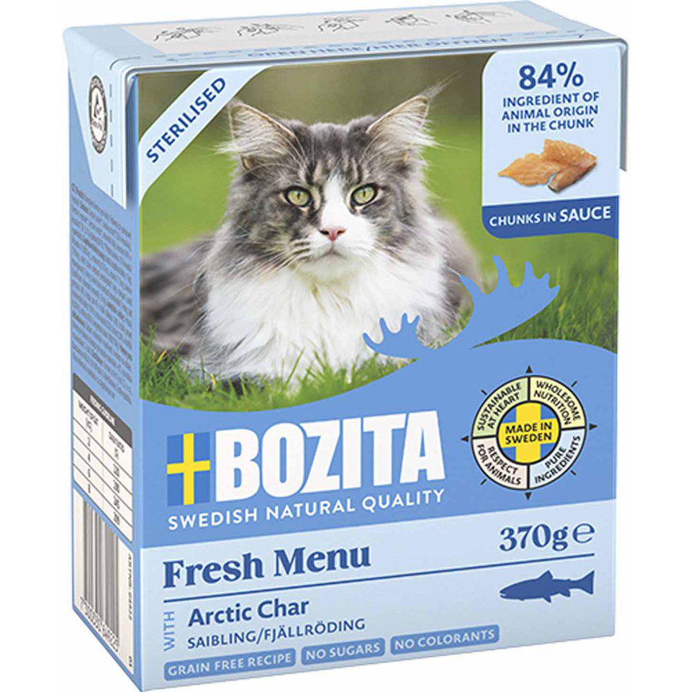 Bozita Cat Sterilised Artic Char In Sauce 370g