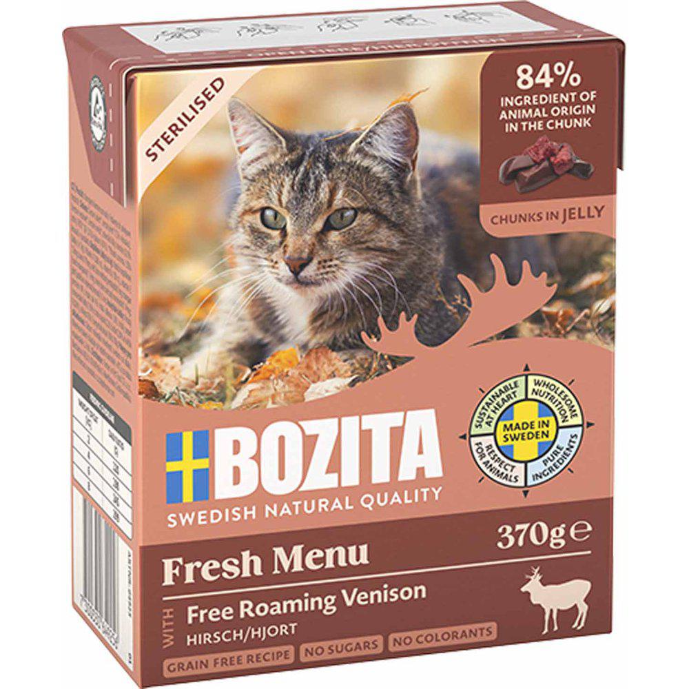 Bozita Cat Sterilised Venison In Jelly 370g