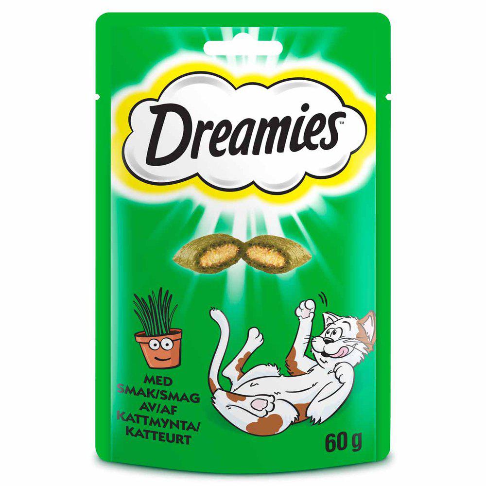 Dreamies Kattgodis Kattmynta 60g