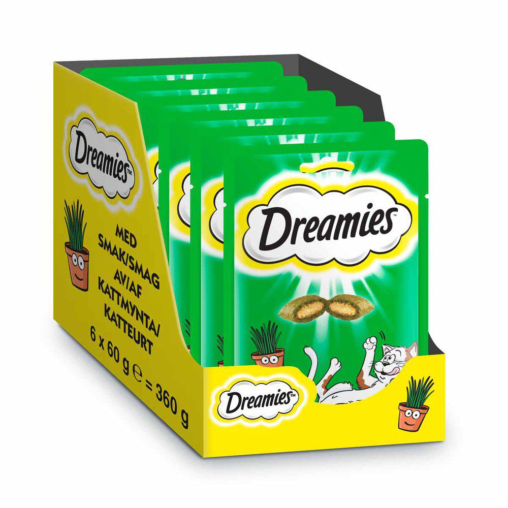 Dreamies Kattgodis Kattmynta 60g