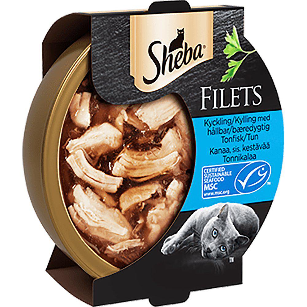 Sheba Lyx Kyckling&tonfiskfilé 60gr