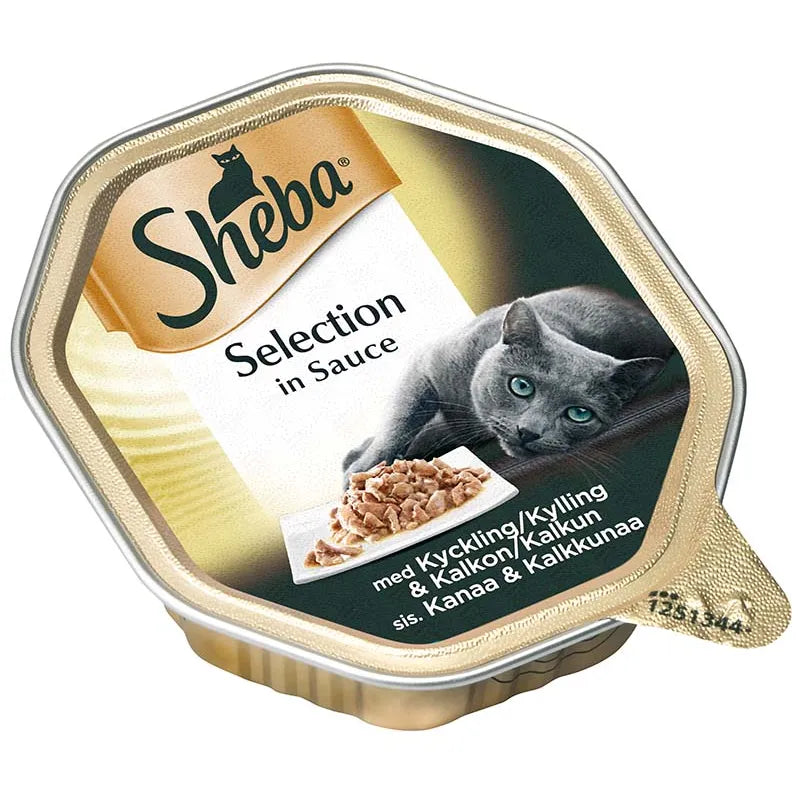 Sheba Selection Kyckling & Kalkon 85gr