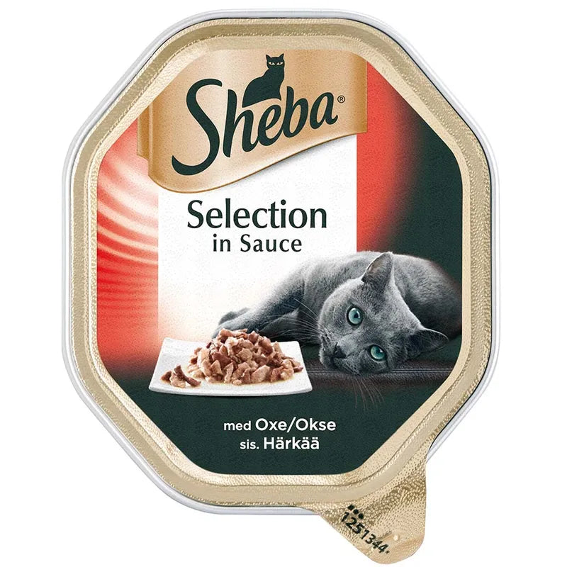 Sheba Selection Oxei Sås 85gr