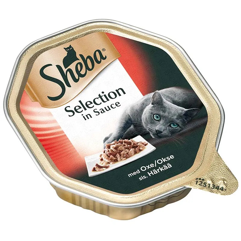 Sheba Selection Oxei Sås 85gr