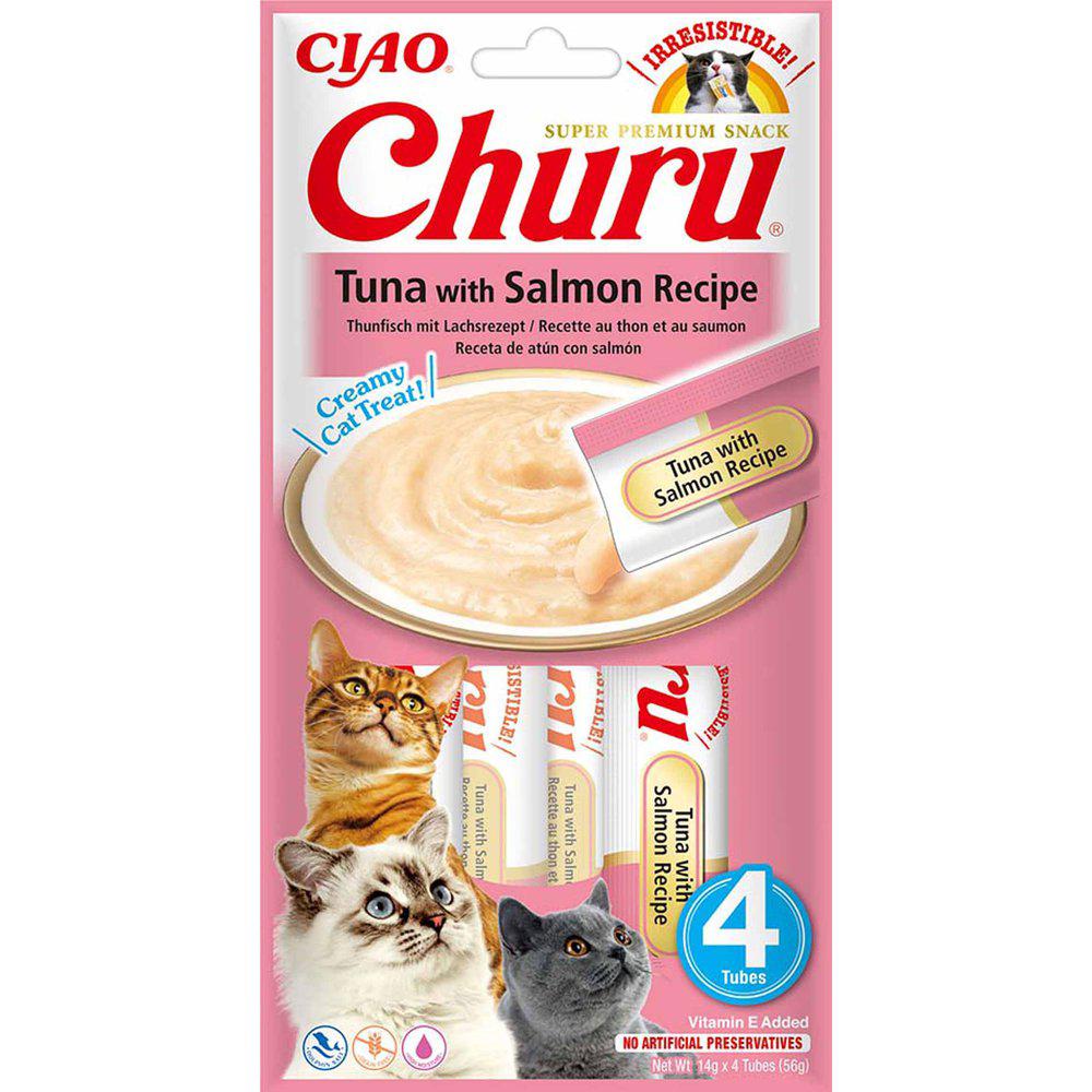 Churu Cat Tuna Withsalmon 4st