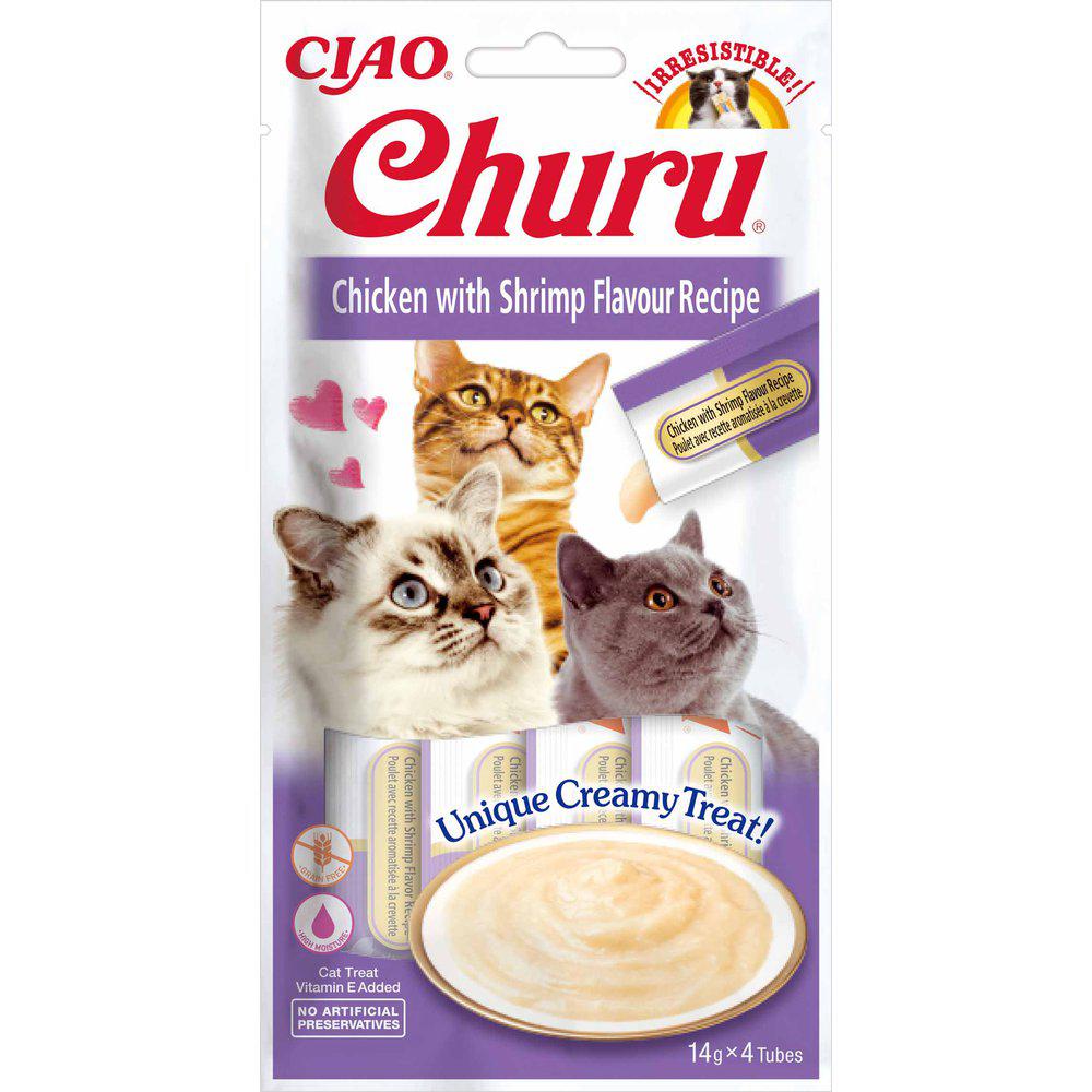 Churu Cat Chicken With Shrimp Flavor 4st