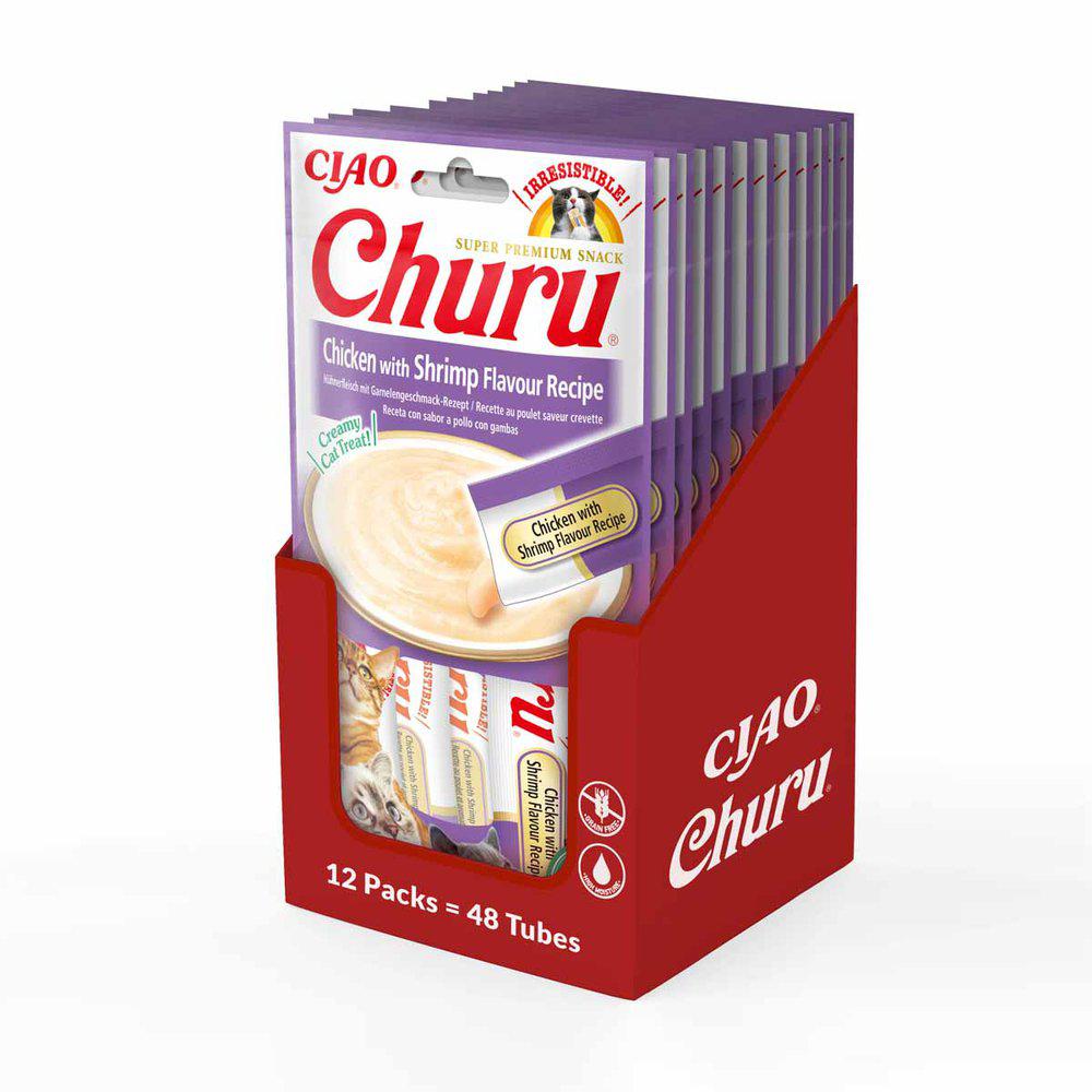 Churu Cat Chicken With Shrimp Flavor 4st