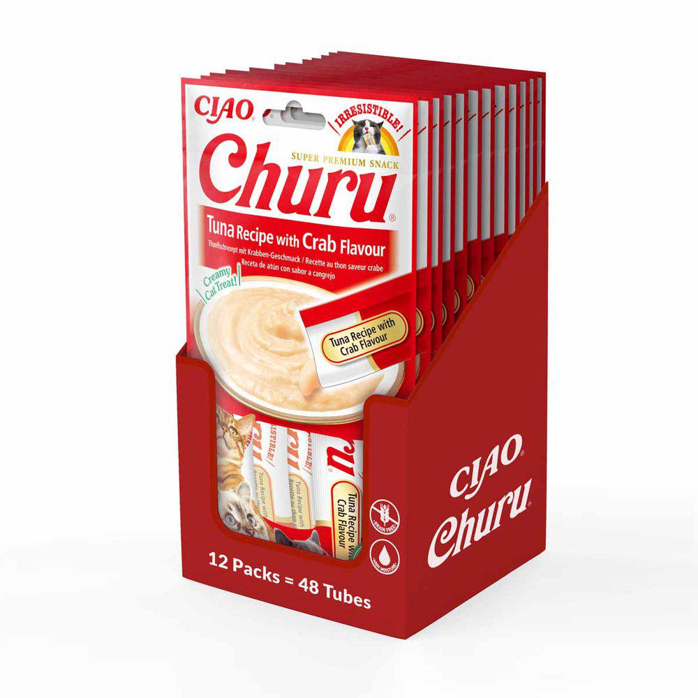 Churu Cat Tuna Withcrab Flvour 4st