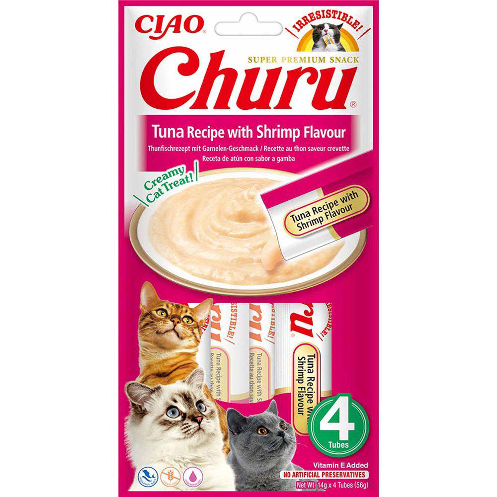 Churu Cat With Tunashrimp Flavour 4st