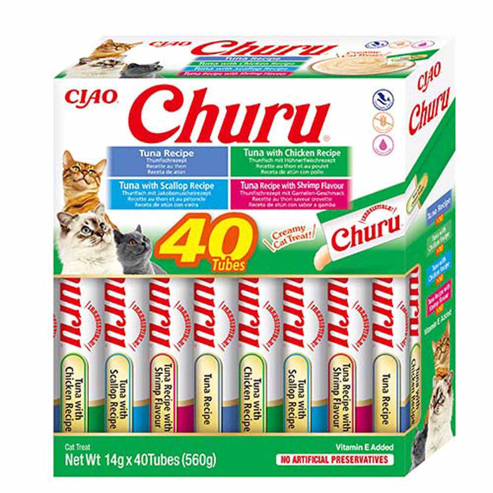 Churu Tuna/seafood Varieties 40st