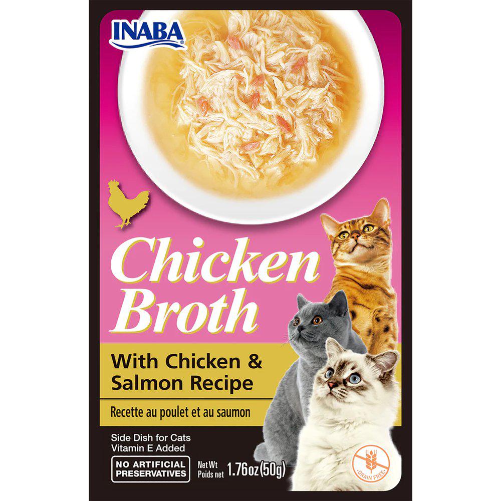 Chicken Broth With Chicken & Salmon 40g