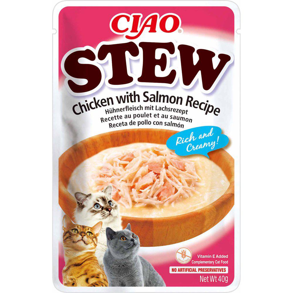 Chicken Stew With Chicken & Salmon 40g