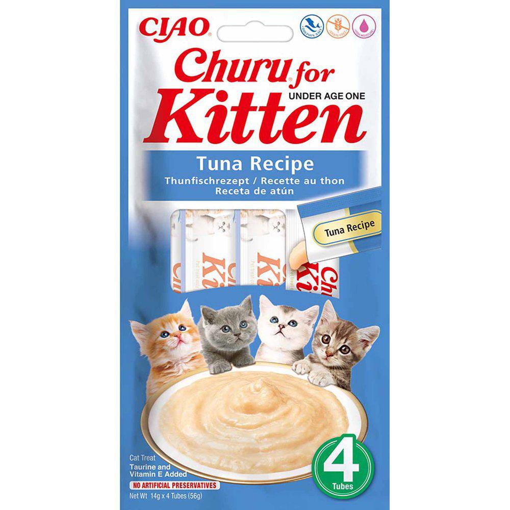 Churu Kitten Tuna 4st Under Age 1