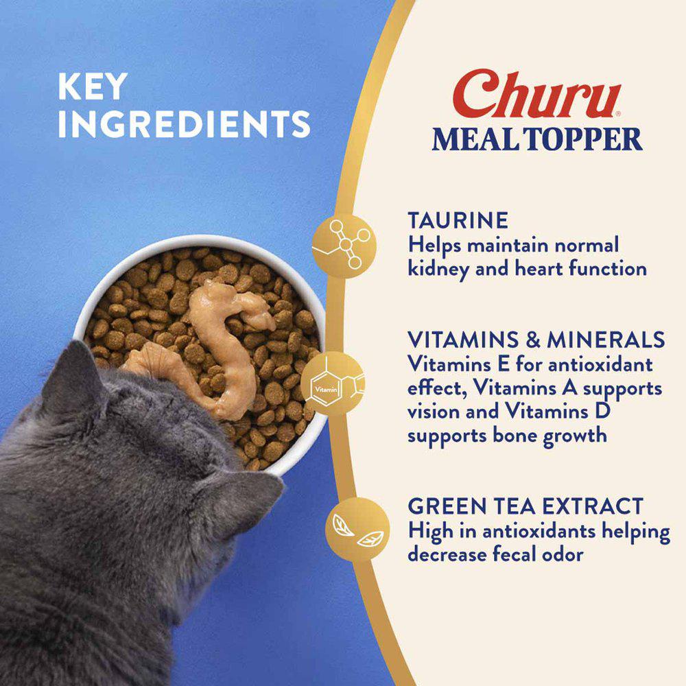 Churu Cat Meal Topper Tuna Salmon 4st