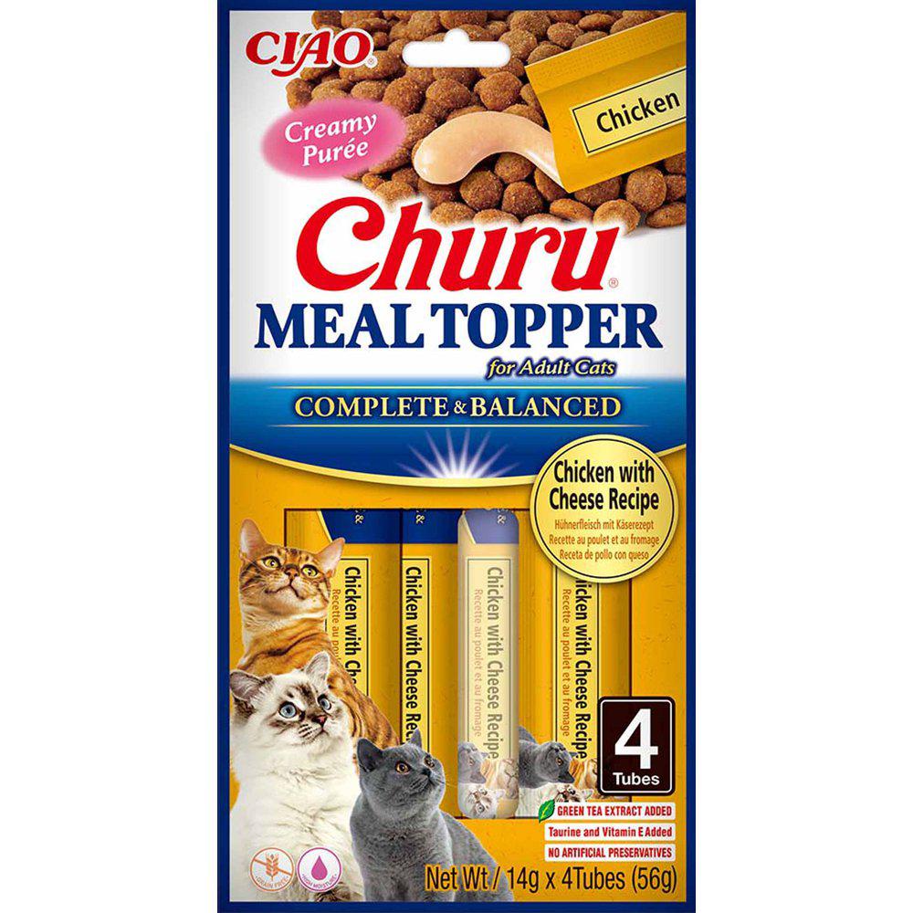 Churu Cat Meal Topper Chicken/cheese 4st