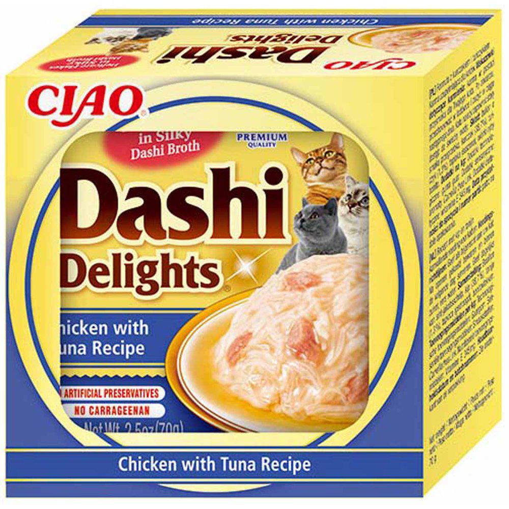 Dashi Delights Chicken/tuna 70g