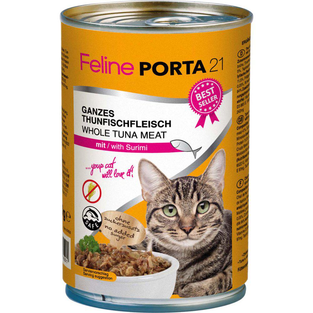 Kattfoder Feline Tonfisk & Surimi 400grburk