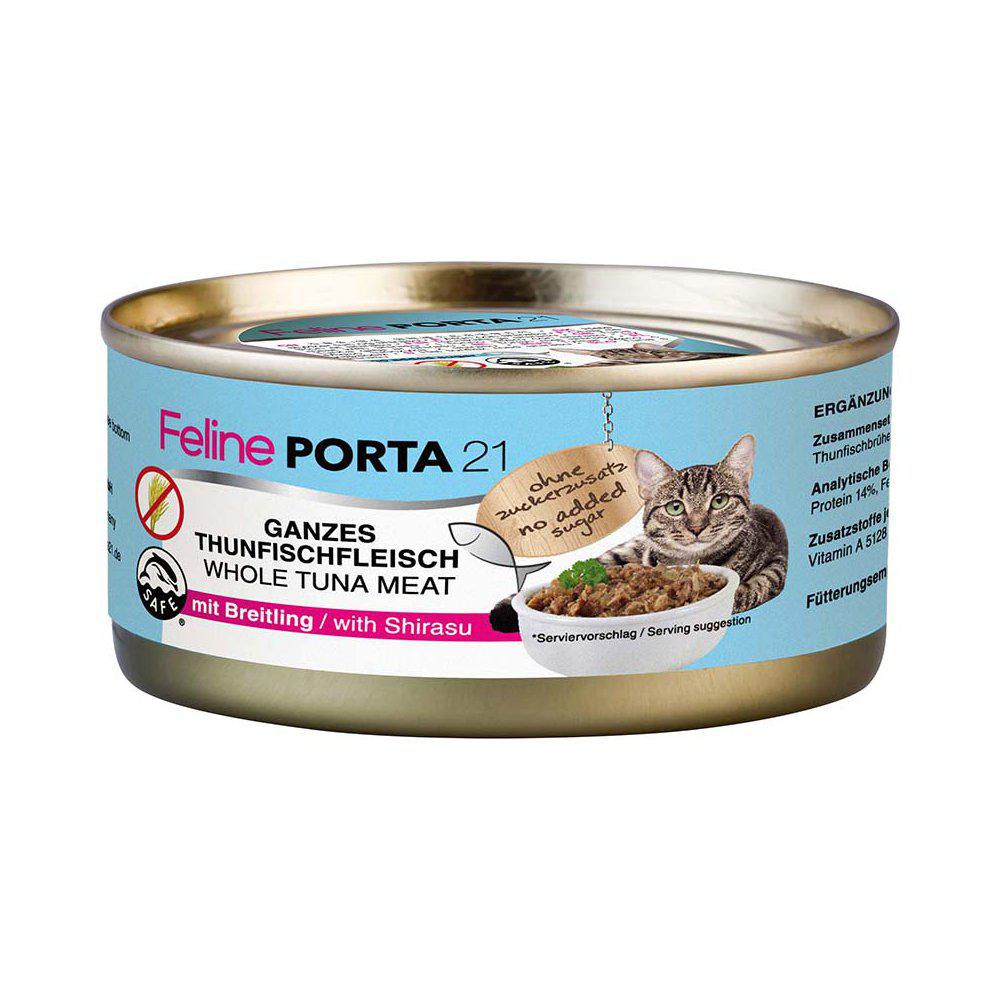 Kattfoder Feline Tonfisk & Vit Fisk 156gr Burk