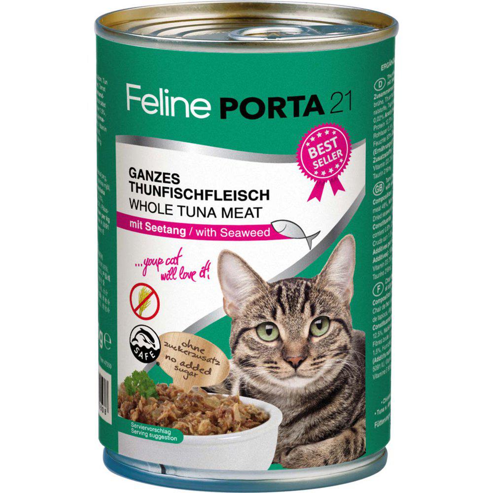 Kattfoder Feline Tonfisk & Alger 400gr Burk