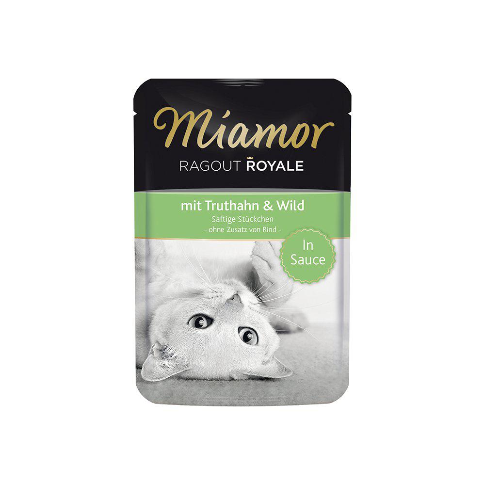 Miamor Ragout Royale Kalkon & Vilt I Sås 100gr Pouch