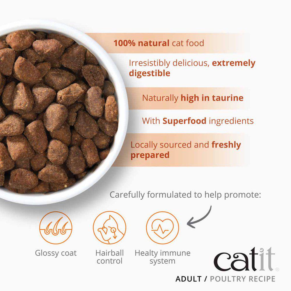 Catit Recipies Dry Adult Chicken&turkey400g