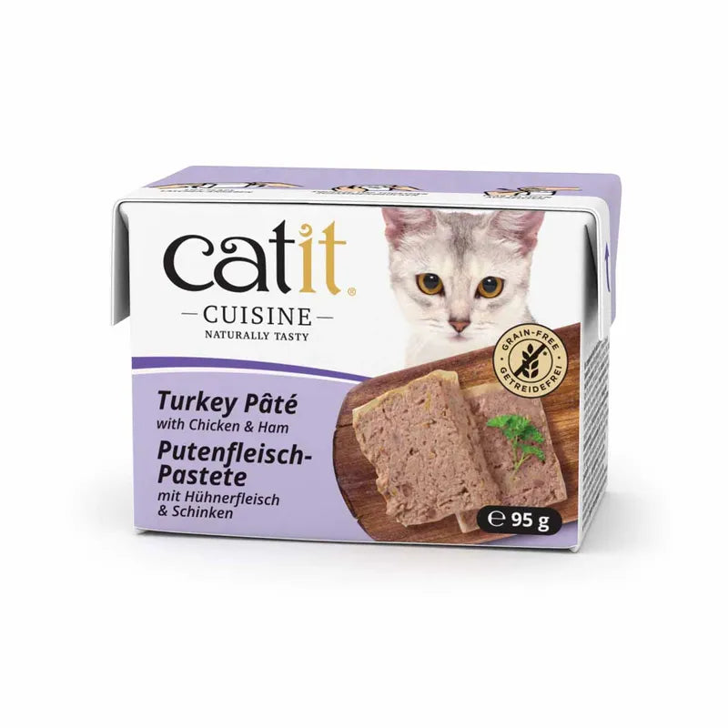 Catit Cuisine Pate Turkey, Chicken & Ham 95g