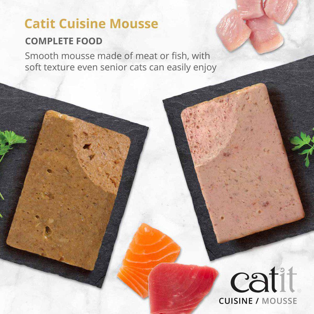 Catit Cuisine Mousse Tuna & Salmon 90g