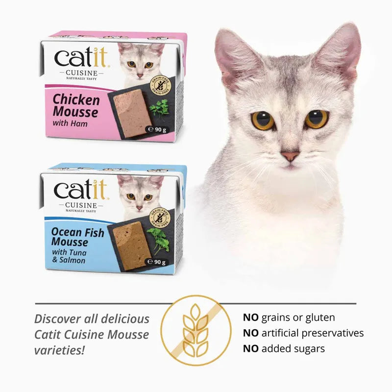 Catit Cuisine Mousse Tuna & Salmon 90g