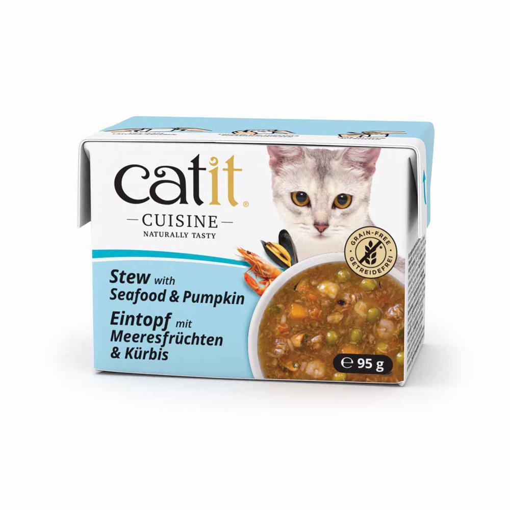 Catit Cuisine Stew Seafood & Pumpkin 95g