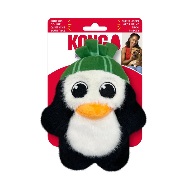 Kong Holiday Snuzzles Penguins S 18x14x7cm