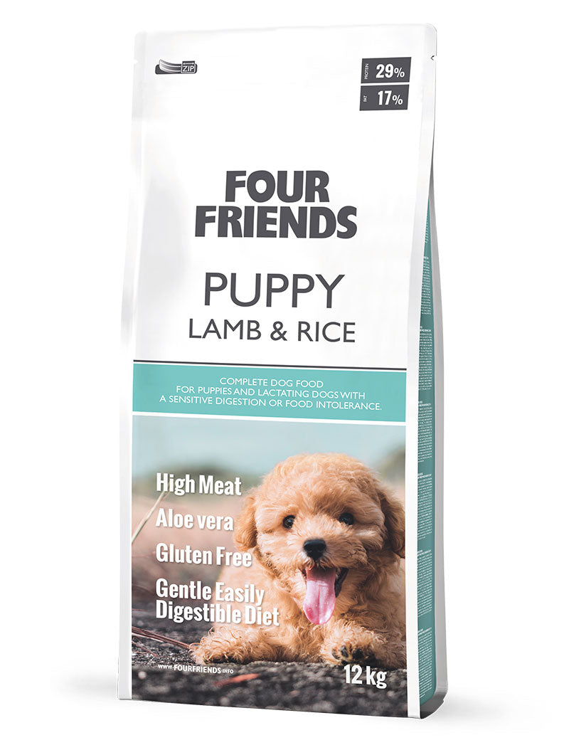 FourFriends Puppy Lamb & Rice 12 kg