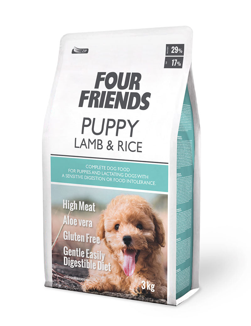 FourFriends Puppy Lamb & Rice 3 kg