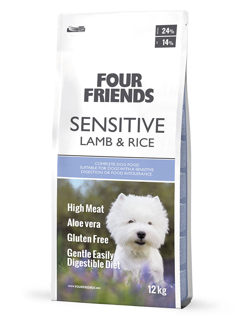 FourFriends Sensitive Lamb & Rice 12 kg