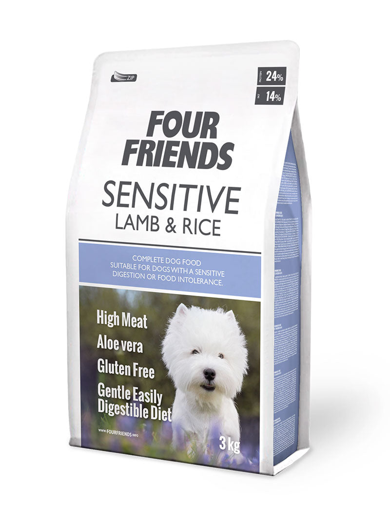 FourFriends Sensitive Lamb & Rice 3 kg