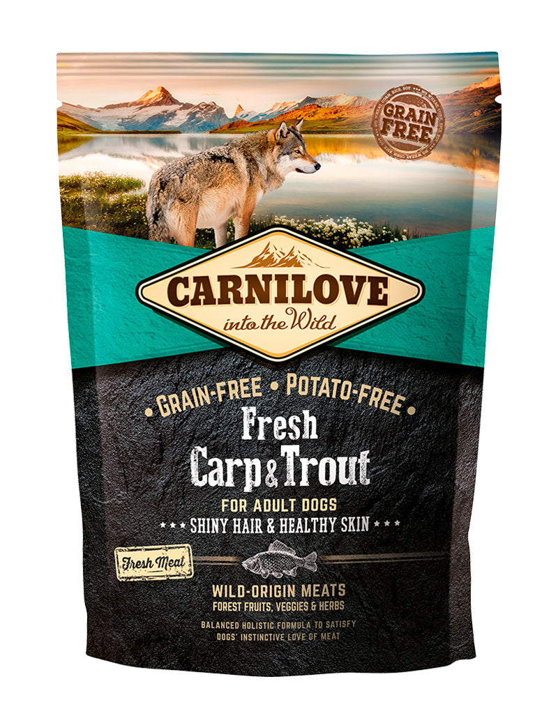 Carnilove Fresh Carp & Trout for Adult dogs 1,5 kg