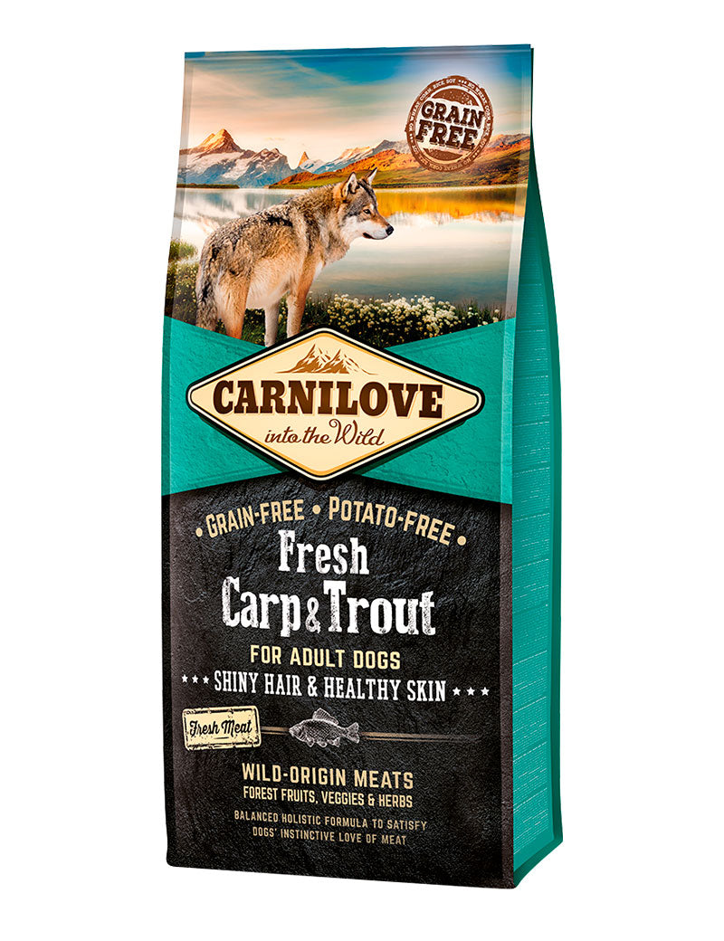 Carnilove Fresh Carp & Trout for Adult dogs 12 kg