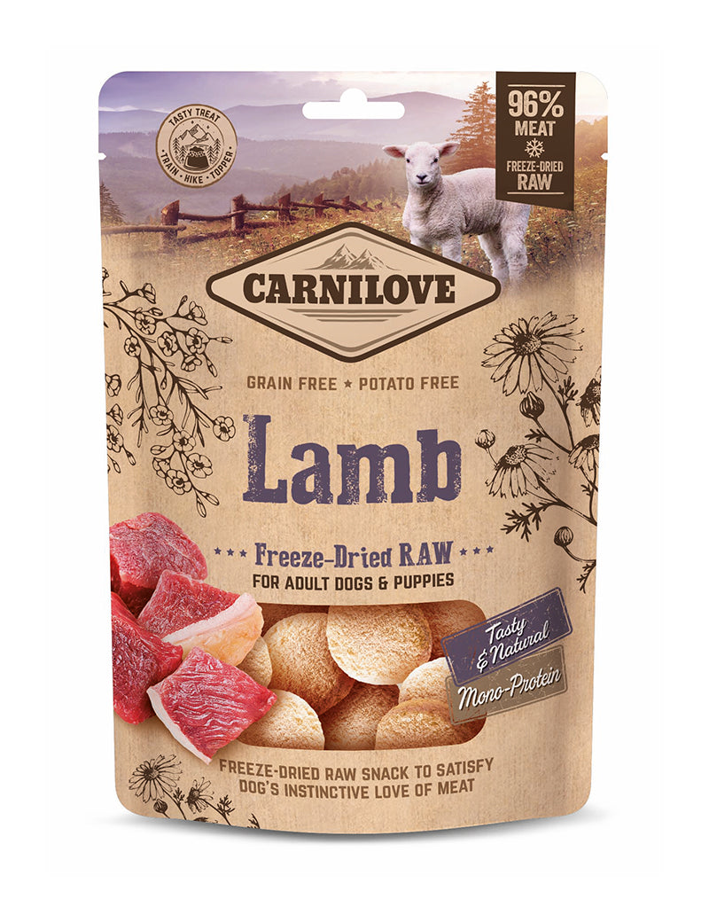 Carnilove Freeze-Dried Raw Snacks Lamb 60g