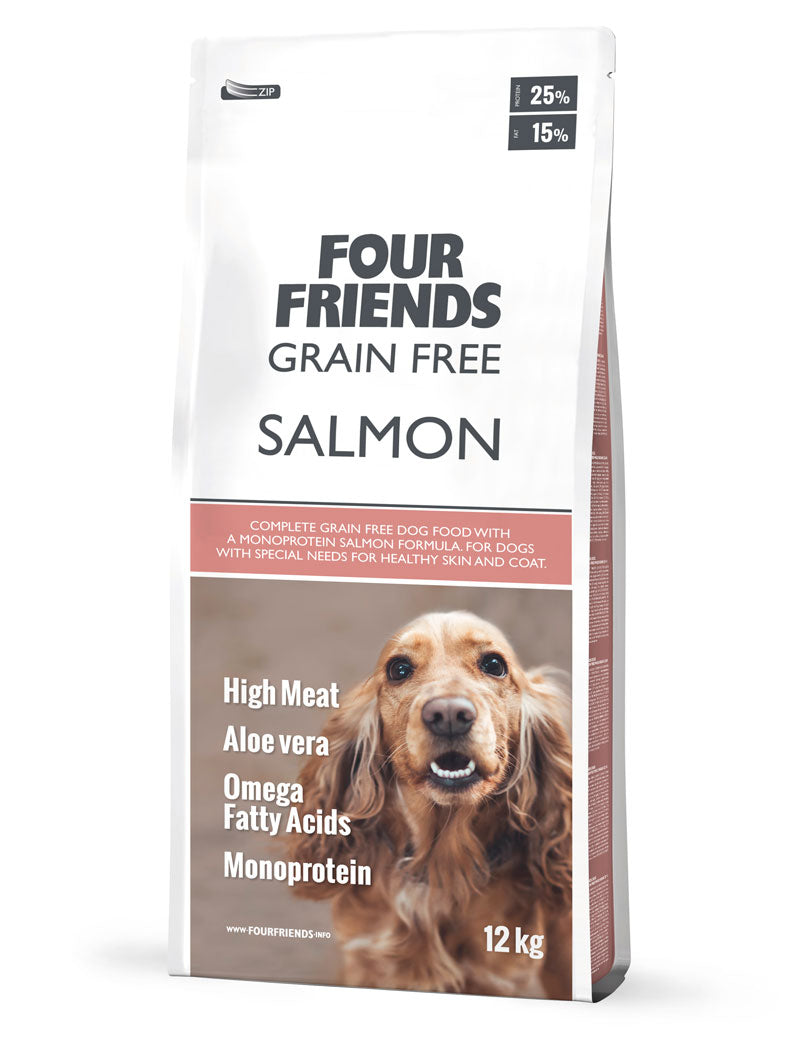 FourFriends Grain Free Salmon 12 kg