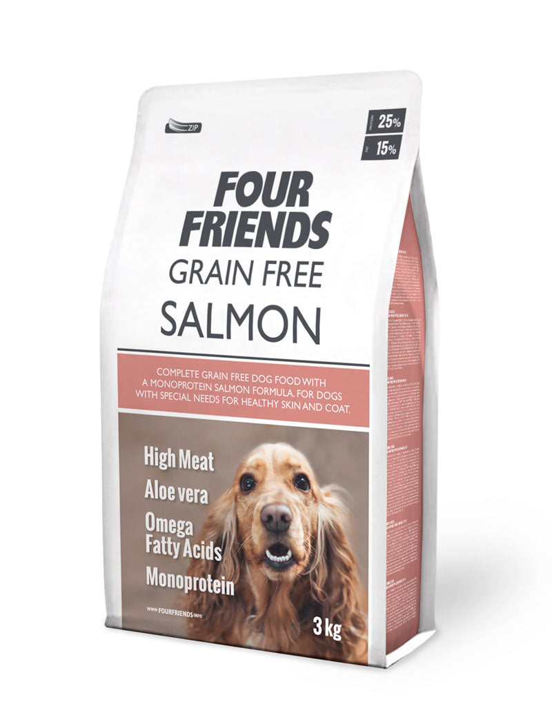 FourFriends Grain Free Salmon 3 kg