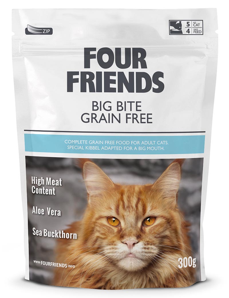 FourFriends Grain Free Big Bite 0.3 kg