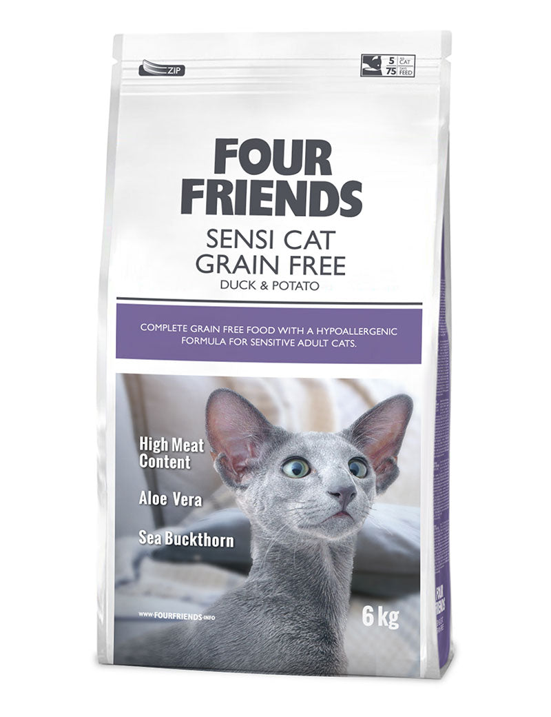 FourFriends Grain Free Sensi Cat 6 kg