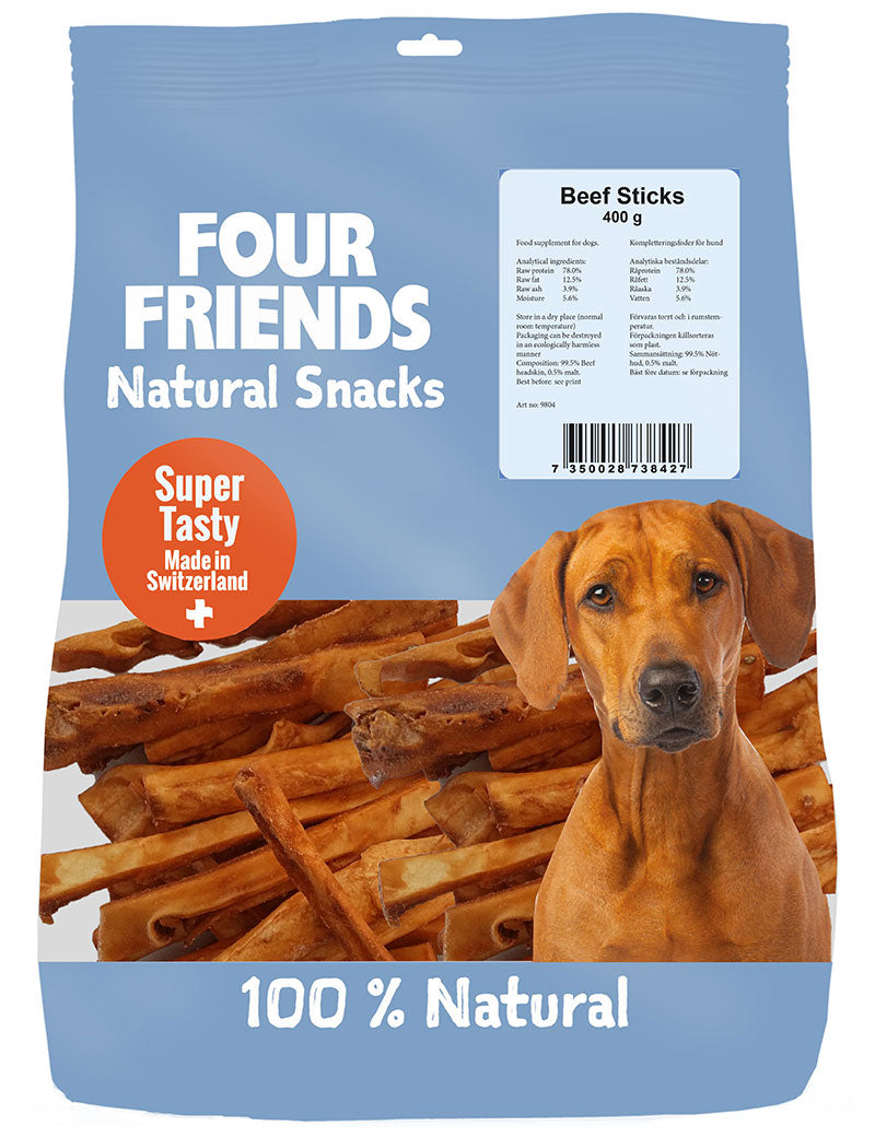 FourFriends Dog Beef Sticks 400g