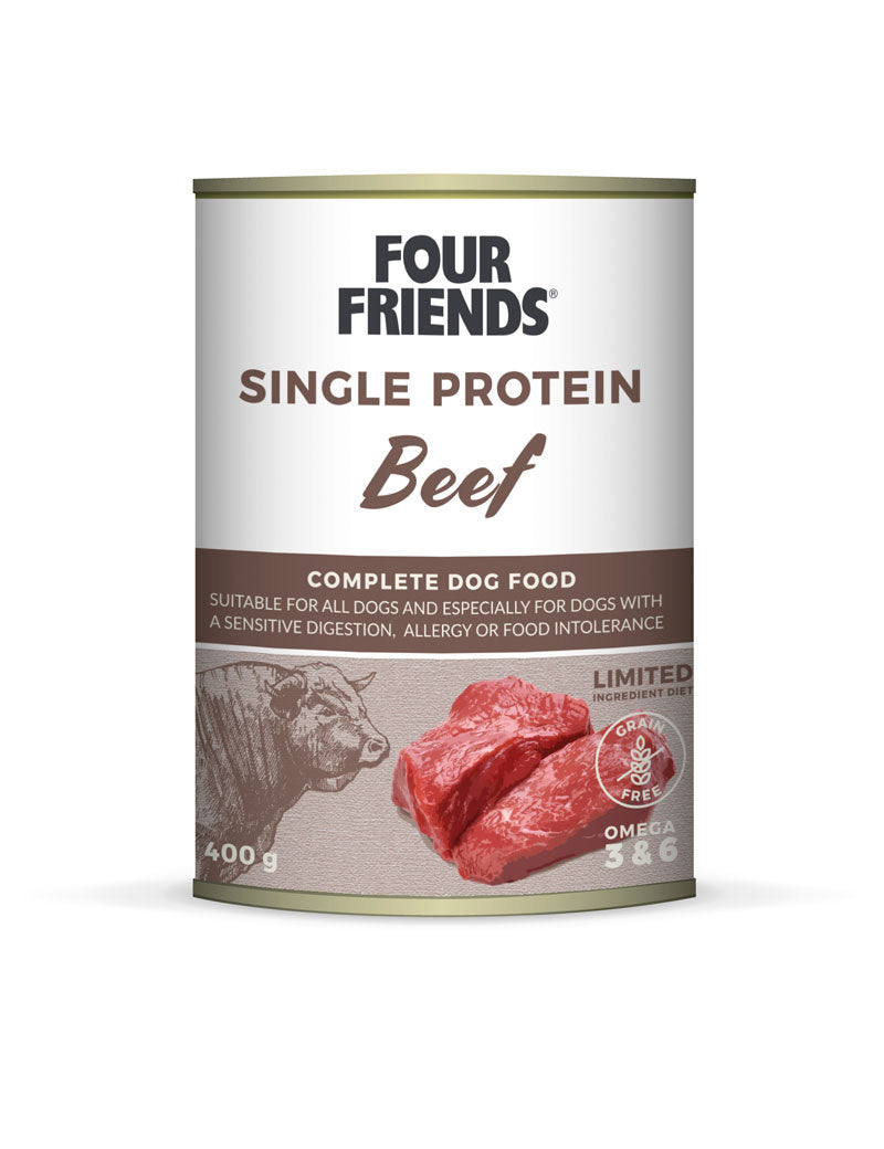 FourFriends Dog Beef 400 g burk