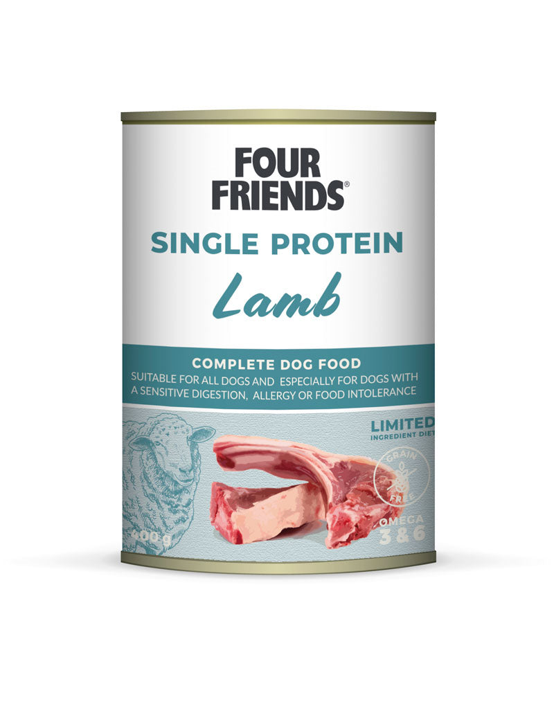 FourFriends Dog Lamb 400 g burk