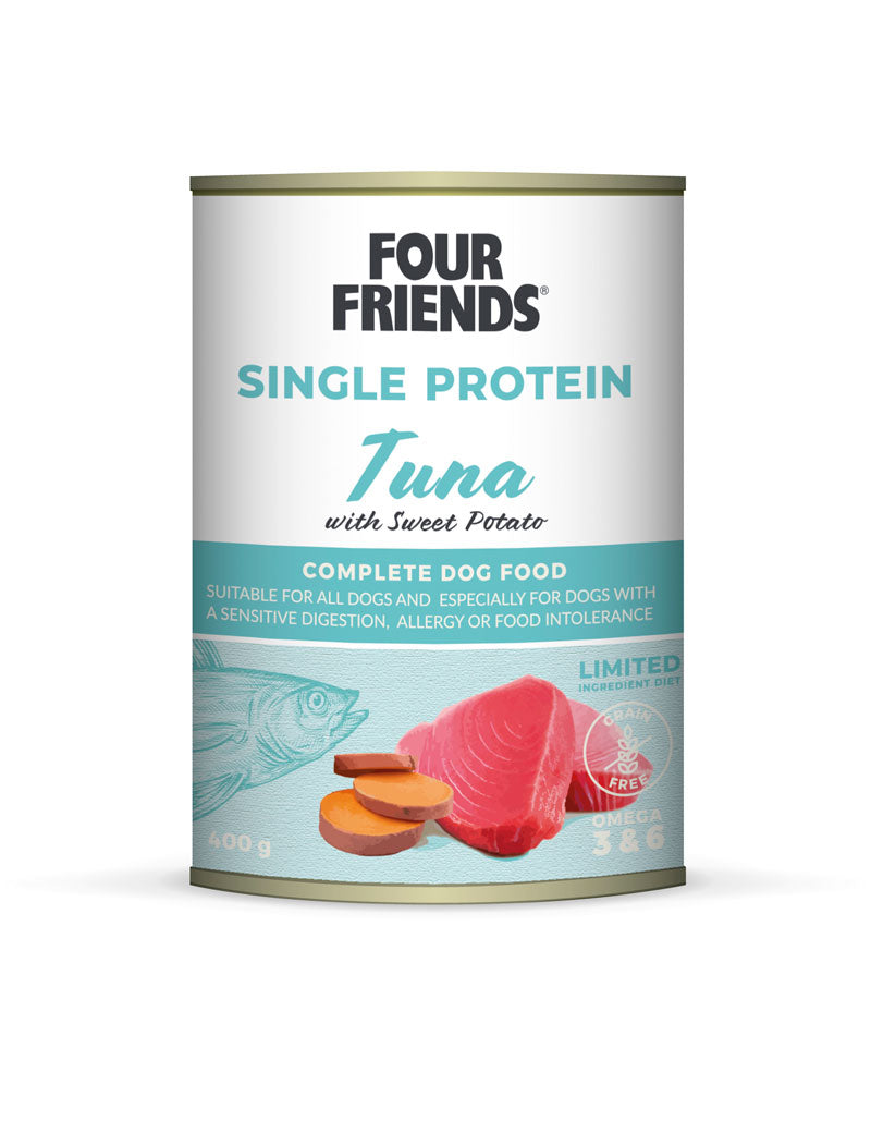 FourFriends Dog Tuna & SP 400 g burk