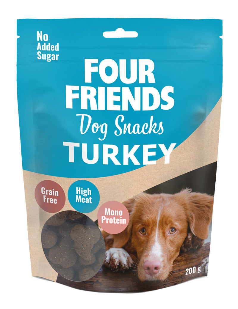 FourFriends Dog Snacks Turkey 200 g