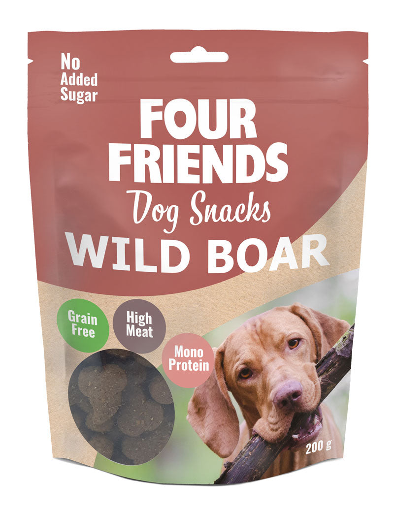 FourFriends Dog Snacks Wild Boar 200 g